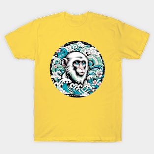 Japanese style monkey T-Shirt